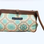 Petunia pickle bottom, clutch diaper bag in Brown turquoise Photo 0