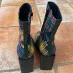 Jeffrey Campbell Siren plaid patchwork bootie size 6 Photo 2