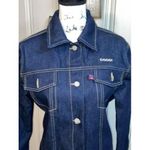 COOGI Womens Dark Blue Denim  Down Under Jacket Medium NWOTS Photo 2