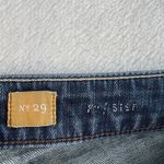 Pilcro and the Letterpress Size 29 Jeans Skinny Straight Leg Low Rise Stretch Blue Photo 6