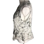 Lucky Brand Floral Print Babydoll Sleeveless Tank Blouse Photo 2