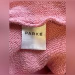 Parke Heritage Varsity Mock neck Sweatshirt Pink Size XXL Photo 5