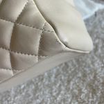 Versace White Quilted Nappa Leather Medusa Tote Handbag Photo 6
