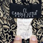 Carole Little Boyfriend Blazer Women's 4 Petite Mixed Floral USA Vtg 90s Size 4P Photo 4