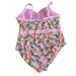 Lands' End  X Draper James Pink Gingham Orange Blossom Swimsuit Size 20 W Photo 3