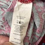 LuLaRoe Dress XL Red Blue Paisley Photo 8