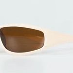 Princess Polly | Mora Sunglasses Beige Photo 3