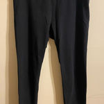 Aerie Women's‎  Black Straight Leg Ankle Leggings Yoga Pants Size XL 25" Inseam Photo 0