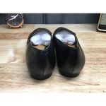 Nine West Abay Smoking Flats Women's US 7.5 Black Leather Slip On Loafer Shoes Photo 2