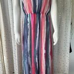 Jack by BB Dakota  Joyner White Print Maxi Dress NWT Size Medium Photo 6