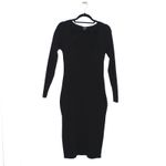 Rag and Bone  Asher Midi Dress Black Size Large Photo 4