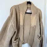 Free People  Worn Thru Cotton Crop Cardigan Photo 4
