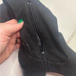 Buckle  Over The Knee Boots Size 7 New Velvet Black Tall Photo 8