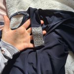 City Studios  Blue Dress Formal Sparkly Midi Photo 2