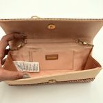 ALDO  Rose Gold Rhinestone Evening Crossbody Clutch Purse OS Photo 3