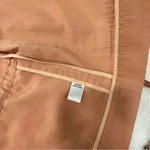 St. John Cowl Neck Zip Front Jacket Lightweight Coral Rose Women's Medium Photo 12