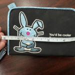 Happy Bunny “You’d Be Cooler If You Were Me” Small Wallet Black Photo 7