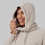 32 Degrees Heat WOMEN'S SHORTHAIR SHERPA PULLOVER‎ HOODIE Photo 0