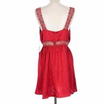 Reformation Elina Silk Mini Slip Dress Sangre Size US 10 Party Night Out Photo 1