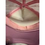 Bow Trucker Hat Pink White Coquette Blingy Mesh One Photo 5