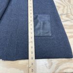 Doncaster  Women’s Wool Open Front Cardigan Gray Size Medium Capsule Chic Photo 10