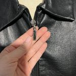 wilson's leather 90s vintage black  jacket Photo 4