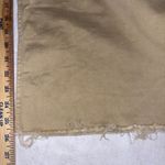 Maeve COLETTA HIGH-RISE CROP WIDE-LEG JEANS Anthropologie Raw Hem Pants Tan Photo 8