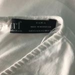 ZARA Trafaluc Collection Cottage Core Cotton White Ruffle Top Size XS Photo 1