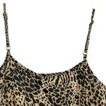 VERO MODA Womens Tiered Sundress XS Animal Print Lenzing Viscose Boho Indie Y2K Photo 7