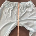 Women’s Blue 2 Piece Layered Asymmetrical Chiffon Formal Pant Suit Size 22W NEW Photo 13