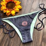 Tavik swim TAVIK JAX YOKOTA FLORAL Side Tie Bikini Bottoms LARGE Photo 3