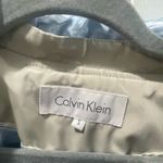 Calvin Klein  Cream Jacket with Light Blue Lining Photo 1