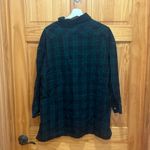 superdown Size Medium Green and Blue Flannel Shirt. Photo 4