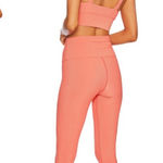 Beach Riot  Leah-Ayla Legging Solid‎ Coral Small Summer Yoga Running Workout Photo 0