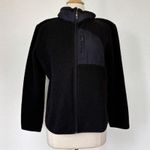 Avalanche  Solid Black Fleece Jacket Photo 0