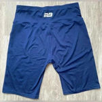 Muscle Box | Women’s Blue Biker Workout Gym Athletic Shorts | Extra Large XL Photo 1