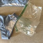 Blue Cheeky Back Cross Bikini High Waisted High Cut Side Straps Bottom M Size M Photo 4