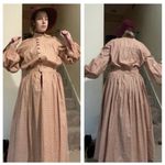 Victorian camp dress Red Size XL Photo 3