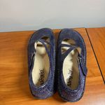 Alegria  Dayna Mary Jane Leather Purple Dottie Crackle Comfort Casual Shoe 40 Photo 5