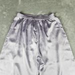 Natori  Womens Satin Pajama Set Long Sleeve Purple Size S Small Photo 10