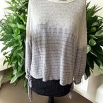 Maronie Gray Knit Sweater with Tie sides size M Size M Photo 0