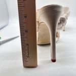 Steve Madden  Sandals Womens 6 Cream Kenley Braided Heeled Sandals Mules‎ Heels Photo 6