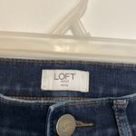 Loft ANN TAYLOR Outlet Modern Skinny Dark Wash Cotton Blend Jeans PETITE 4 / 4P Photo 4