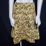 Cotton Yellow & Green Skirt (4) Yellow Photo 1
