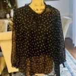 Abercrombie & Fitch Sheer Illusion Top Size Small🖤 Photo 1