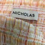 Nicholas smocked yellow gingham dress with belt size 2. Photo 4