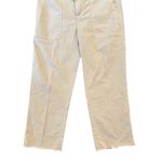 Frank & Eileen Blackstone High Rise Cropped Trouser Utility Pants Khaki Beige 12 Photo 5