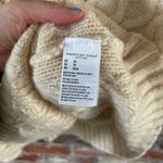 American Eagle  Cream Cable Knit Cardigan Sweater, XS Photo 7