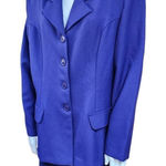 Vintage Jennifer James Purple Skirt Suit (18) Purple Photo 0