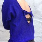 Urban Outfitters Blue Open Back Sweater Photo 3